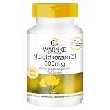 Nachtkerzenöl 500mg - 250 Softgel - Kaltgepresst - Linolsäure -...