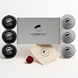 La Mondiale Boccia-Spiel für den Innenbereich – Set mit 6 Kugeln +...