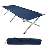 BB Sport Feldbett Klappbett 190 x 64 x 41 cm Stabiles Campingbett bis 180...