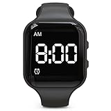 Vibrationsalarm Wecker wasserdichte Uhr Wecker Uhr Stille medizinische...