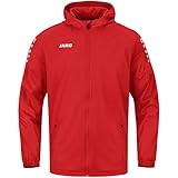 JAKO Unisex Kinder Allwetterjacke Team 2.0, rot, 164