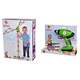 Eichhorn 100039046 - Constructor Windrad - vielseitiges Holzspielzeug 300...