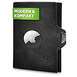 GenTo - AirTag Wallet - Slim Wallet - Geldbörse mit Münzfach - Apple...