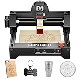 LONGER RAY5 mini Lasergravierer, 12000 mm/min Hochgeschwindigkeitsschneider...