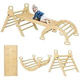 AIYAPLAY 5 in 1 Triangel Kletterbogen Kinder mit Kletterdreieck,...