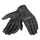 BORLENI Motorradhandschuhe Echtes Leder Ziegenleder Mesh Soft Protector...