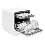 OUKANING Mini Geschirrspüler mit 4 Programmen...