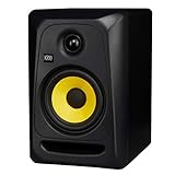 KRK Classic 5 Professional Bi-Amp 12,7 cm (5 Zoll) Studio Monitor, schwarz