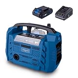 Scheppach Akku Kompressor Airforce 6 | Luftleistung 21 L/min | Arbeitsdruck...