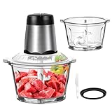 VickyHome Food Processor Zerkleinerer Küche Elektrisch mit 2L...