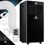 KESSER® - Klimaanlage Mobiles Klimagerät 4in1 kühlen, Luftentfeuchter,...