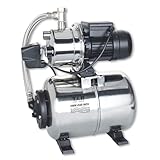 T.I.P. Hauswasserwerk HWW 4500 INOX, Edelstahl, 4 350 l/h, max. 50 m...