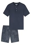 Schiesser Herren Schlafanzug kurz 182613-207