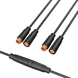 Hysmigor M8 3-poliger Mini-Elektrostecker, 26 AWG, IP65-Stecker, Buchse, 20...