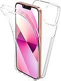 Max Power Digital Hülle für iPhone 13 Pro 360 Grad Transparent Silikon...