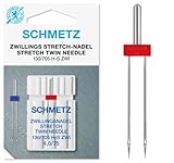 SCHMETZ Nähmaschinennadel | 1 Zwillings-Stretch-Nadel 4,0/75 | 130/705 H-S...