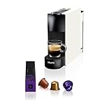 Nespresso Krups XN1101 Essenza Mini Kaffeekapselmaschine, 1260W, weiß, 0,7...