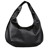 TOM TAILOR Tianna Damen Hobo Bag Schultertasche Groß Schwarz