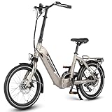 SPATIAL E Bike Klappard, 20 Zoll Elektrofahrrad, 40NM 250W Motor 36V...
