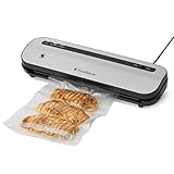 FoodSaver Space Saving Vacuum Sealer Machine | hält Essen bis zu 5-mal...