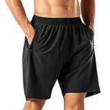 HMIYA Herren Sport Shorts Schnell Trocknend Kurze Hose mit...