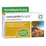 curcumin-Loges® plus Boswellia - 120 Kapseln - Nahrungsergänzungsmittel...