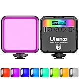 Video Licht RGB, ULANZI VL49 LED Videoleuchte mit 2000 mAh Akku, Kamera...