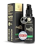 BIO Augencreme hochdosiert • 50 ml +Hyaluronsäure +Allantoin +Arganöl...