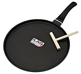 Kopf Crêpespfanne Marra aus Aluguss (28 cm) Induktion – Pfanne mit...