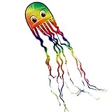 CIM Oktopus Drachen - Krake DRAKI Rainbow - Einleiner für Kinder ab 3...