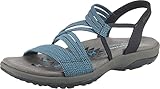 Skechers Damen Reggae Slim Skech Appeal Sandalen, Navy Gore