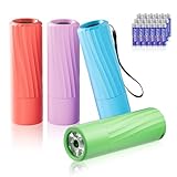 GEARLITE Kleine LED-Taschenlampe, 4 Stück, kleine Taschenlampen,...