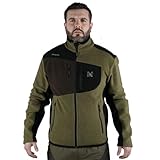 Masseria M12 Fleecepullover für Jagd, zweifarbig, hohe Sichtbarkeit und...