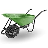 Extol Craft elektrische Schubkarre mit Akku, 500 W, 80 L Mulde & 150 kg...