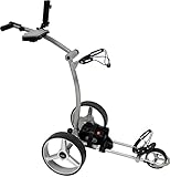 BeeGon Golf Elektro-Golftrolley GT-X300 Pro Silbergrau mit 18...