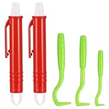 Coptiner 6er Set Zeckenhaken 3 Größen Zeckenzange Zeckenentferner...