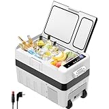 LLIVEKIT Kühlbox, 40 L Kompressorkühlbox, Dual-Zone (-22°C) | 33L...