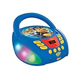 Lexibook - Paw Patrol - Bluetooth-CD-Spieler für Kinder - Tragbar,...