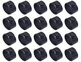 20 x Kabelbinder Gummi Kabel Organizer Halter Draht Management Strap für...