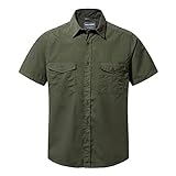Craghoppers Herren Kiwi-Kurzarmhemd Für Wander-Shirt, Cedar, L EU