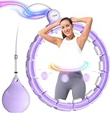 Verstellbarer Smart Hula Hoop für Fitness & Gewichtsreduktion, Tragbarer...