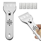 Ceranfeldschaber aus Edelstahl - Reinigungswerkzeug für...