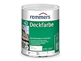 Remmers Deckfarbe weiß (RAL 9016), 0,75 Liter, Deckfarbe für innen und...