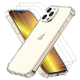 Totill Hülle für iPhone 13 Pro, 1 Handyhülle mit 3 Stück Hartglas,...