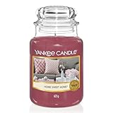 Yankee Candle Duftkerze im Glas (groß) | Home Sweet Home | Brenndauer bis...