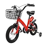 DAOHHFO 12 Zoll Kinderfahrrad für ab 2-5 Jahre Mädchen & Jungen,...