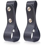 GORGECRAFT 2 Stück Peitschenholster Aus PU Leder 380 × 30mm...