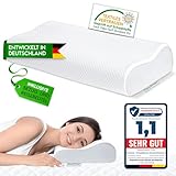 EcoSchlaf® Orthopädisches Kissen 2025 Premium Nackenstützkissen –...