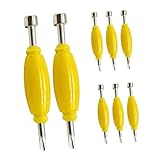 GALPADA 8 Stück Teiliges Mini Schraubenzieher Doppelseitigen Köpfen...