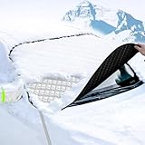 Frontscheibenabdeckung Seitenspiegel Windschutzscheibenabdeckung...